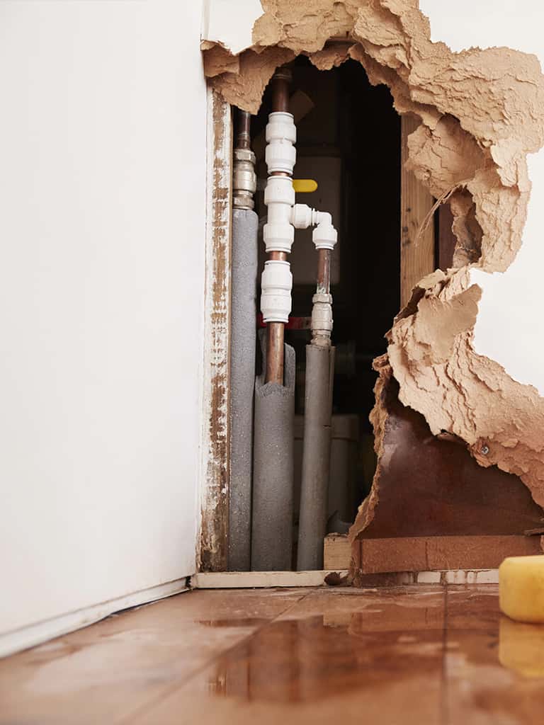 Repiping.