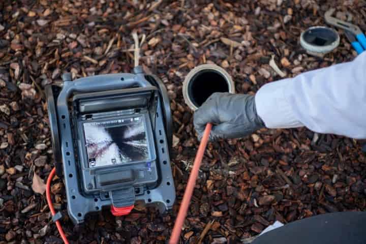 Sewer Camera Inspection.